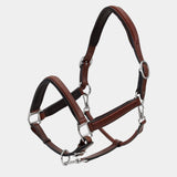 A Equipt Hickstead leather halter - silver