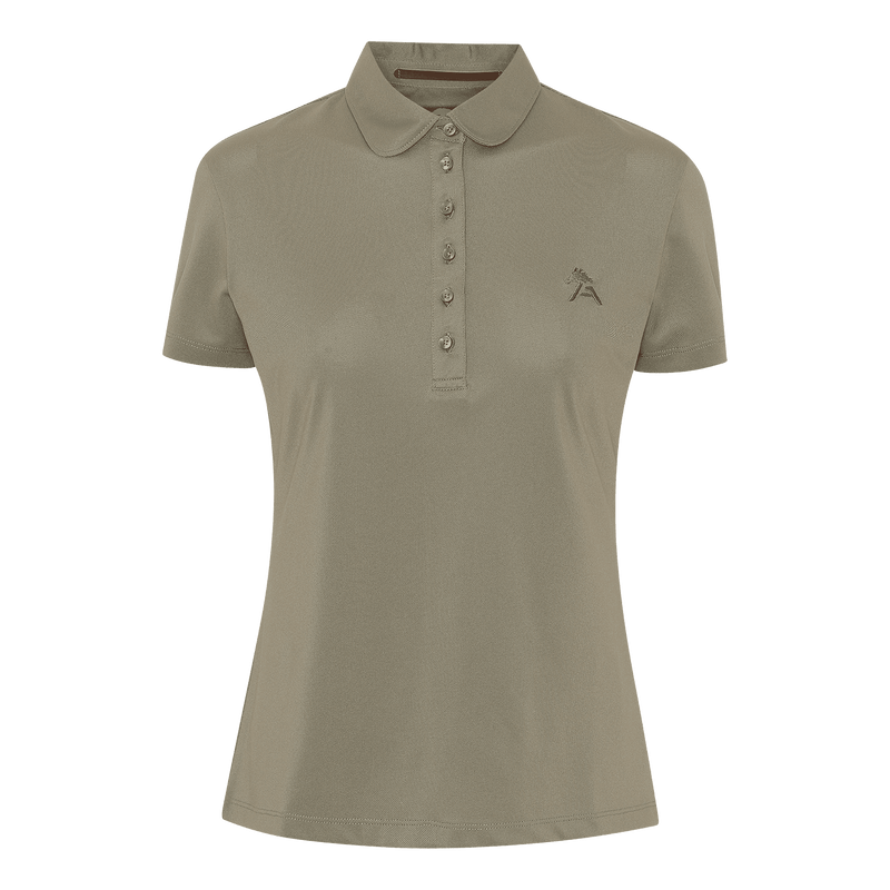 A Equipt Polo T-Shirt W - Khaki